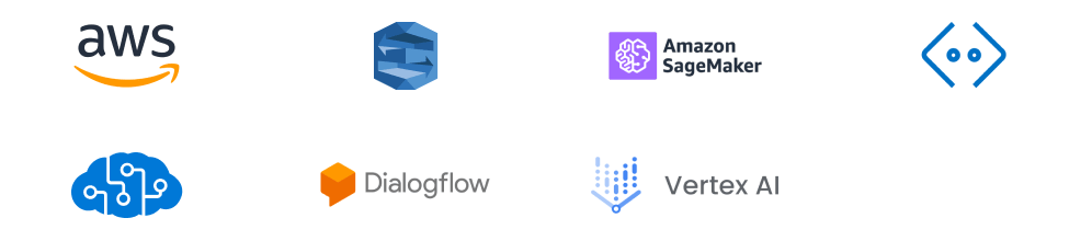 Technologies we use to fulfill any of your desires: Chatbot Development Services