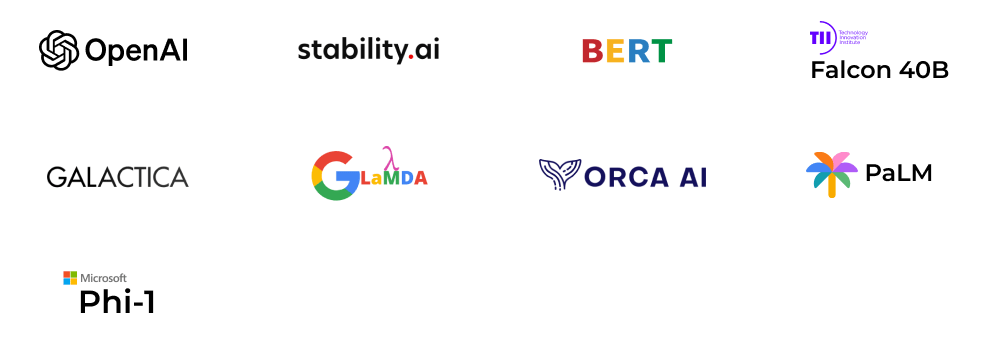 Technologies we use to fulfill any of your desires: Chatbot Development Services