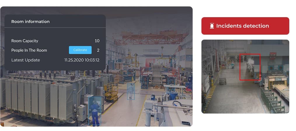 Security dashboard linking physical access and cyber events