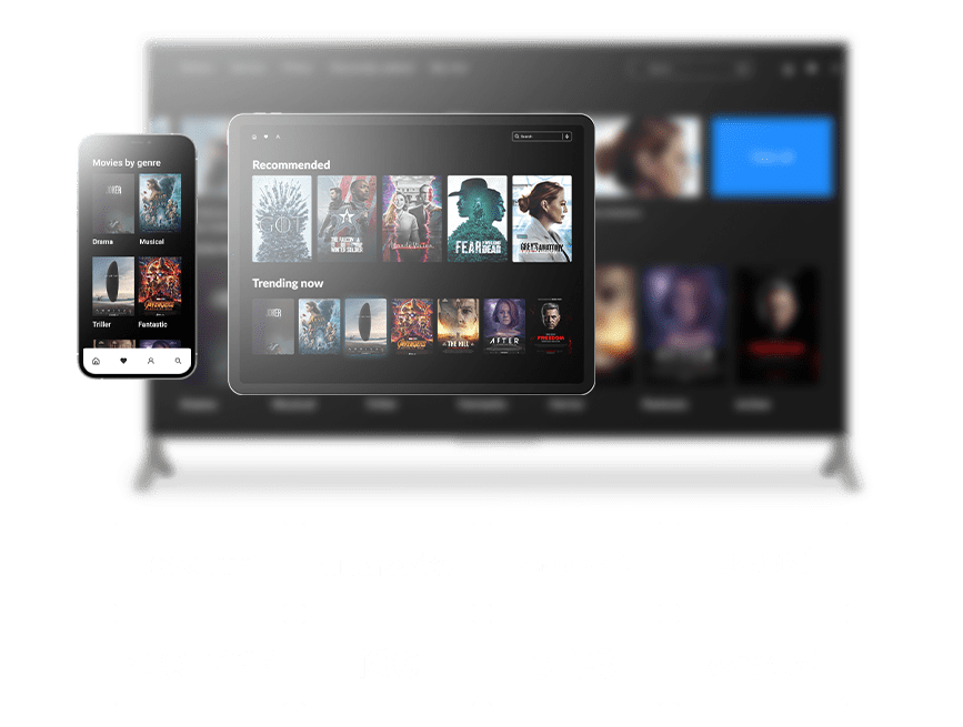 Enable multi-platformity: We create custom video solutions that click with users