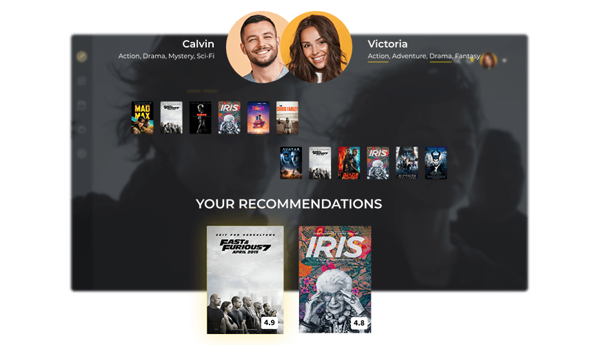 Stand out with an array of personalization features