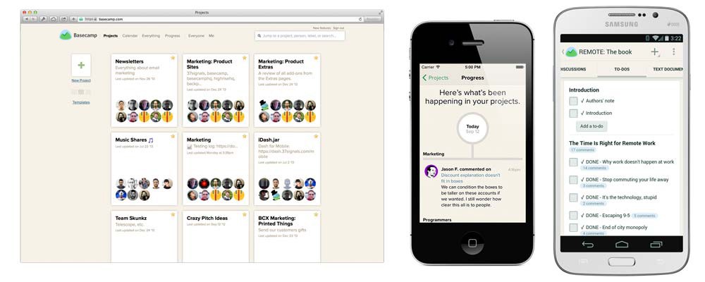 Basecamp application