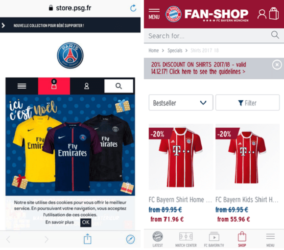 Fan shop