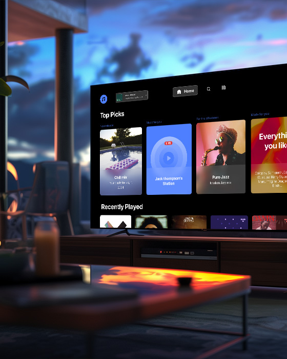 roku app for music streamer