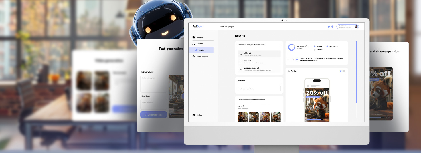 AI-powered ad creative generation for efficient campaigns