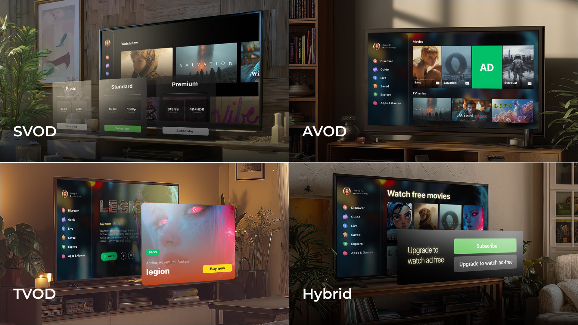 Monetization models