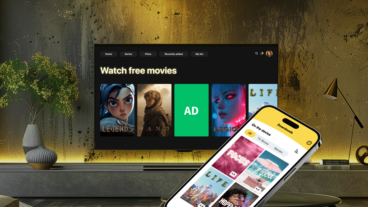 Advertising video on demand