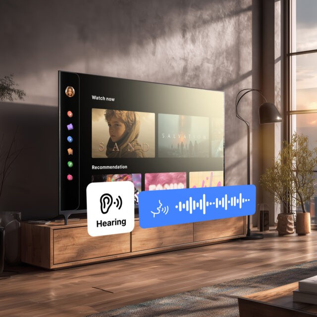 Roku app accessibility feature
