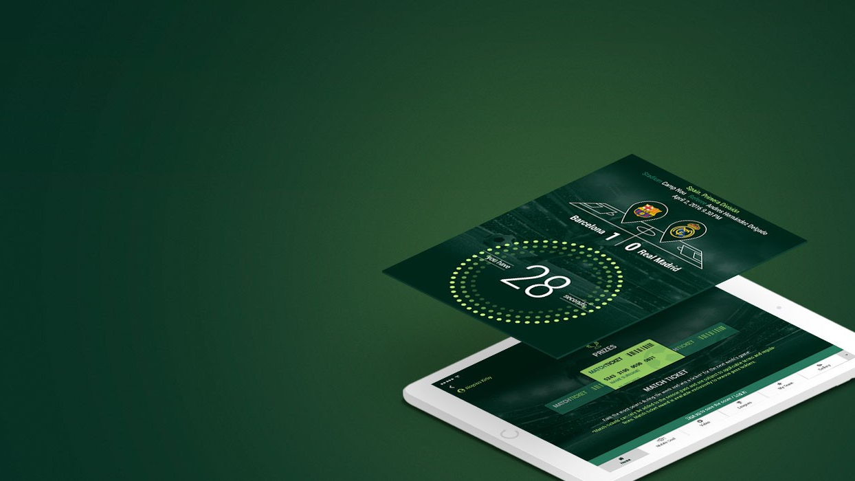 Highly Scalable Second-Screen Solution for Sports Events