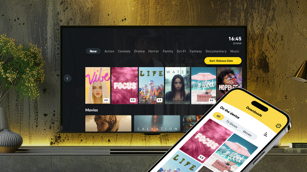 Enterprise OTT across 4 platforms