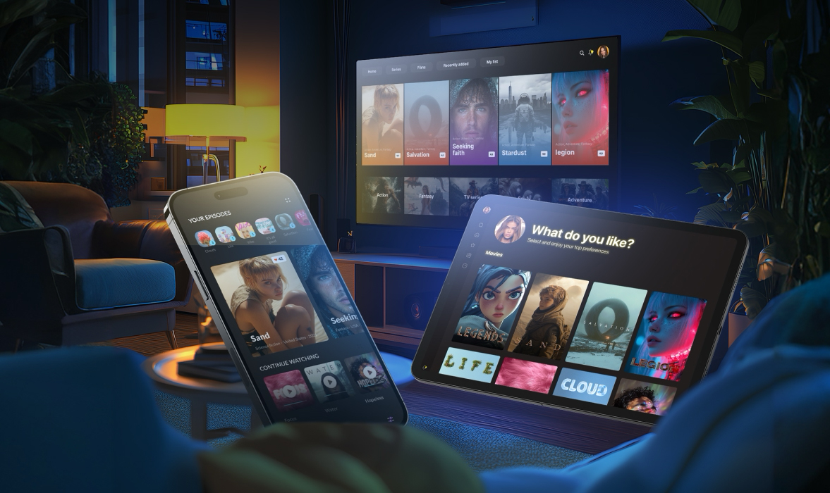 Modular OTT app for telco streaming services