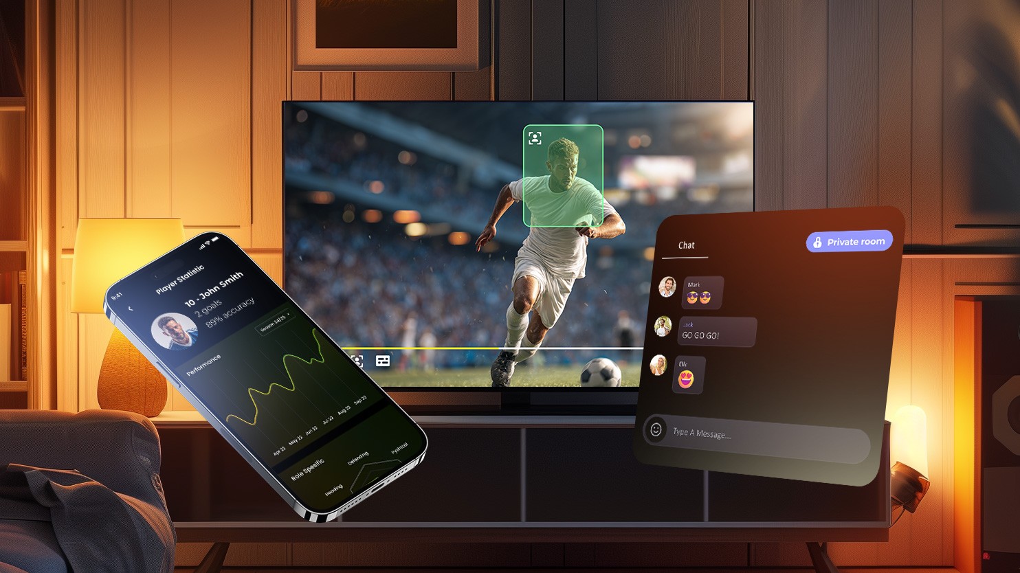 Second-screen experiences in sport