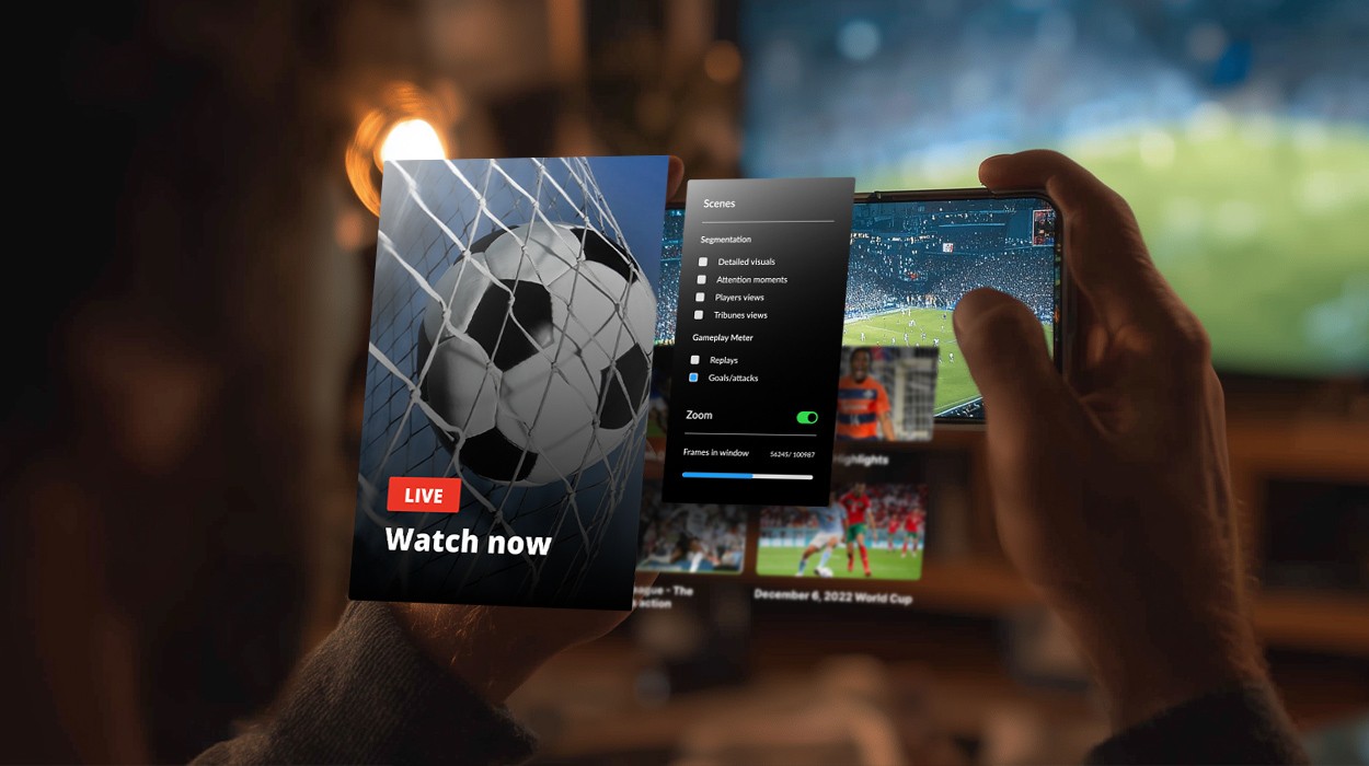 Real-time AI highlights during live soccer matches