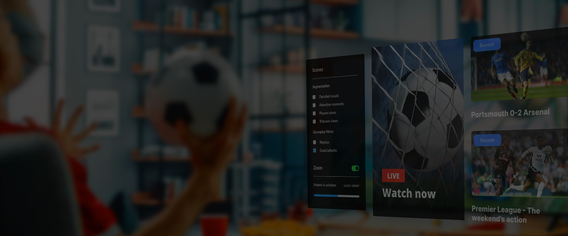 Real-time sports highlights generation