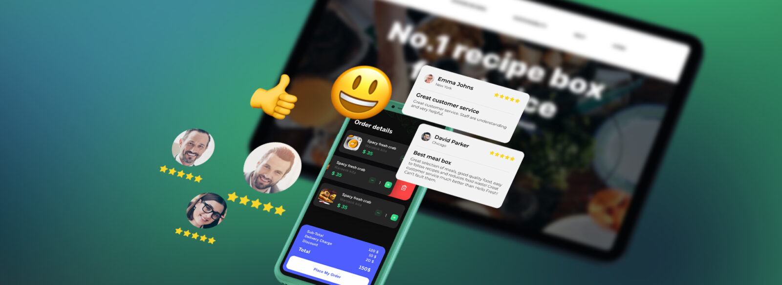When the brief said &ldquo;build a food delivery app&rdquo; and we heard something different