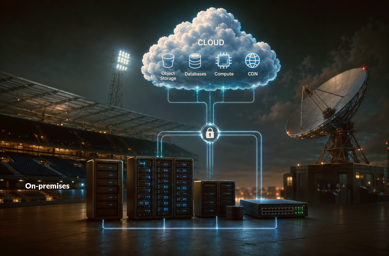 Media asset management storage